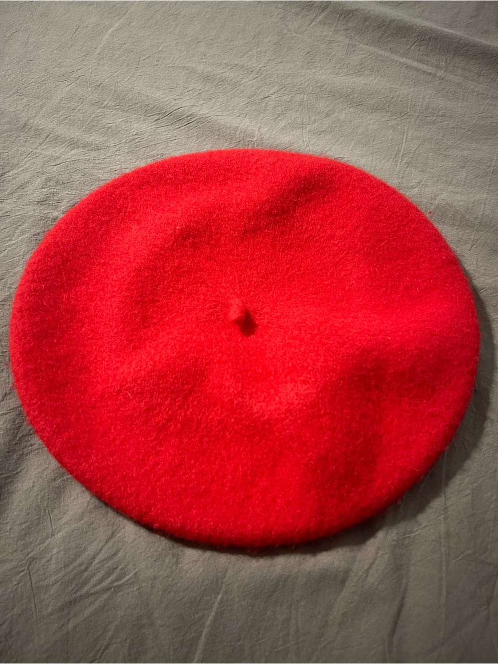 Urban Outfitters Red Wool Beret
